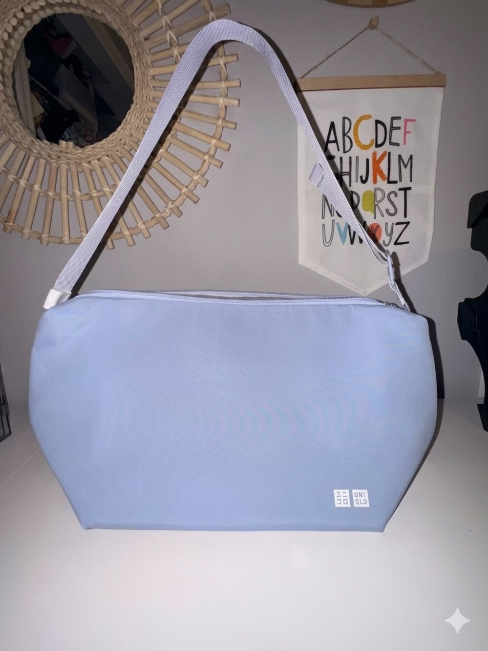 ✨NEW WOT✨ UNIQLO Pale Blue Cooler/Lunch Bag